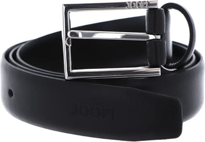 JOOP! Leren Riem Coll. Belt 3,0 CM W80 Black Zwart