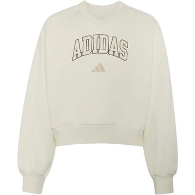V-hals Sweatshirt Meisje adidas Seasonals Collegiate Typography