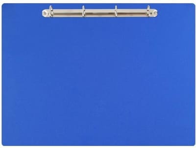 Magnetisch klembord A3 incl. ringband (liggend) - Blauw
