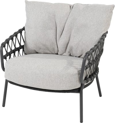 4 Seasons Calpi loungestoel - antraciet (1 stuk)
