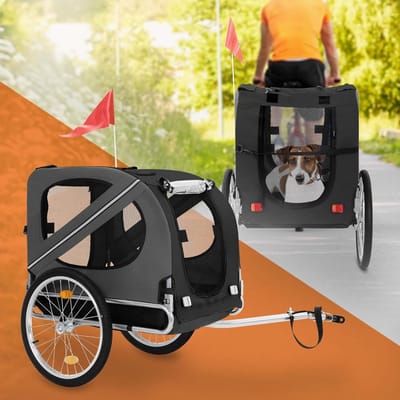 Lexium Inklapbare Hondenbuggy - Huisdieren wandelwagen - HondenwagenLexium Inklapbare Hondenbuggy - Huisdieren wandelwagen - Hondenwagen