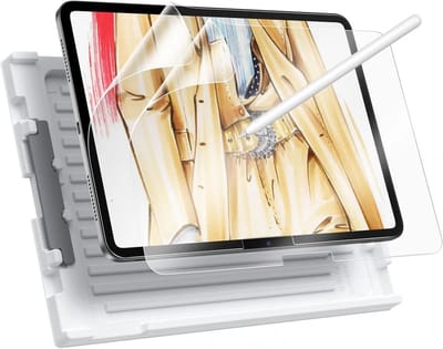 Matte ESR Paper Feel schermbeschermfolie voor Apple iPad Air 13 (2026) / Air 13 (2025) / Air 13 (2024), plastic, volledige lijm, set van 2 stuks