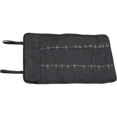 Gereedschapsroltas Draagbaar Canvas Waterdicht Multifunctioneel Gereedschapsorganisatie Roltas voor Houtbewerking gray
