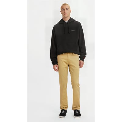Levi's 511 Slim Harvest Gold Sueded Sateen Wt Maat: W28L32 | Chino's Outlet | Heren | Zwart