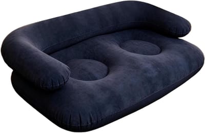 Opblaasbare Bank - Draagbare Sofa - Kamperen en Tuin - Lekvrij Ontwerp - 135 cm Breed - Enkel