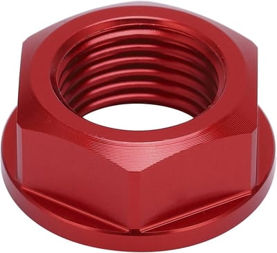 Voorwielas Moer M16x1.5 voor Motorfiets - CNC Aluminium Vervanging voor CRF250R/CRF450R/CRF250RX - Duurzaam en Lichtgewicht Accessoire voor Motorrijders