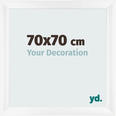 Your Decoration - Fotolijst 70x70 cm - MDF - Wit Mat - Pisa