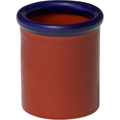 NINE ROD beker - dark blue/terracotta