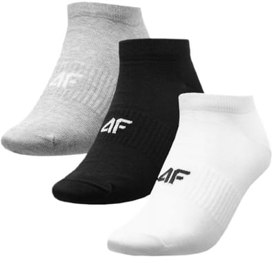 4F Sokken 3-Pack - Comfortabele Casual Sokken voor Dames/Heren (39-42)