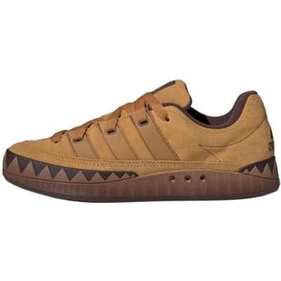 Adidas Adimatic Comfortabel Veelzijdig Antislip Duurzaam Lage Top Skateschoenen Unisex Skateschoenen Bruin JR8035 43⅓