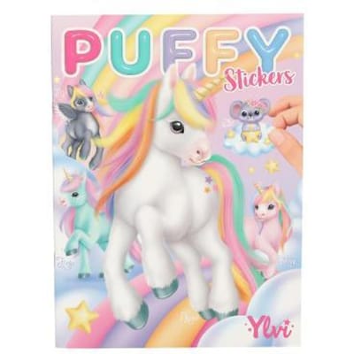 Ylvi en de Minimoomis Puffy stickerboek Educatieve boeken (spelletjes en raadsels)