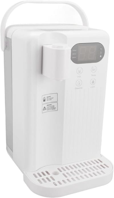 Heetwaterdispenser - Snelle waterkoker - Direct warm water - Instelbare temperatuur - 37 x 26 x 24 cm