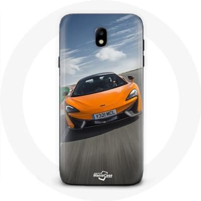 Samsung Galaxy J3 2017 Hoesje Formule 1 McLaren Oranje oranje