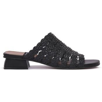 Sandalen met hakken Angel Alarcon TRENZADO NEGRO