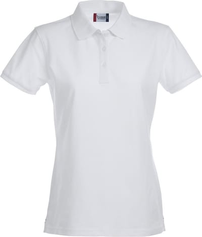Clique Stretch Premium Polo 028240 - Zwart - 4XL