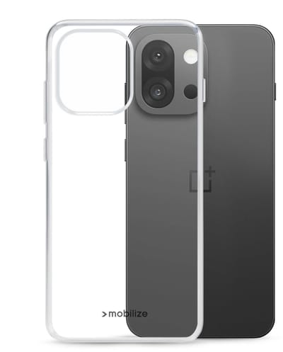 Mobilize Doorzichtig Hoesje geschikt voor OnePlus 13S Telefoonhoesje Flexibel TPU | Mobilize Gelly Backcover | Doorzichtig Telefoonhoesje 13S | 13S Case | Back Cover - Transparant