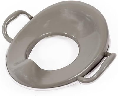 Toiletverkleiner - Potty trainer - Zindelijkheidstraining - Anti-slip - Standaard maat - Steengrijs