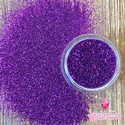 GetGlitterBaby® - Fijne Poeder Biologische / Biologisch Milieuvriendelijke afbreekbare Festival Glitters voor Lichaam en Gezicht Jewels / Vegan Bio Biodegradable Face Body Glitter - Paars