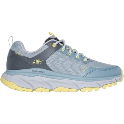 Skechers Dames Lux Journey Road Flats (Blauw/Geel)