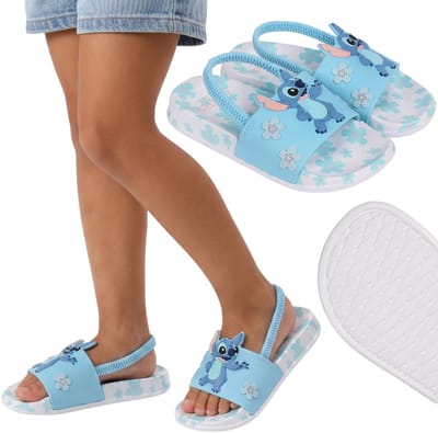 DISNEY Stitch Antislip zwemslippers voor kinderen, strandsandalen met elastiek / 22
