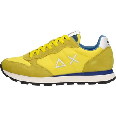 Sun68 Tom Solid Nylon Men Lage sneakers - Heren - Geel - Maat 41