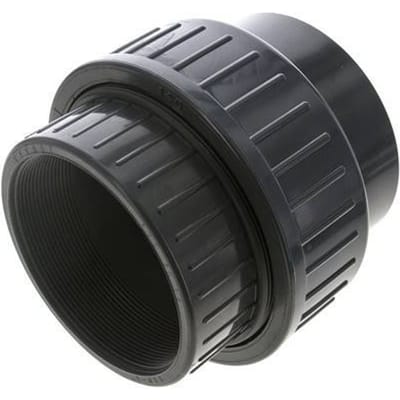 PVC Lijmmof Binnendraad Rp 4'' FKM