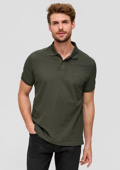 regular fit poloshirt van puur katoen