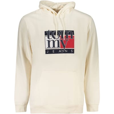 Tommy Hilfiger Witte Katoenen Heren Hoodie Sweatshirt