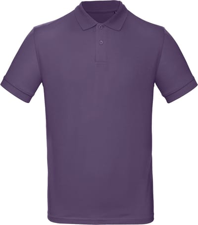 B&C Men's organic polo shirt CGPM430 - Radiant Purple - L