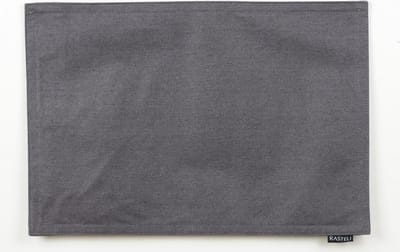 Rasteli Placemat Vlekwerend Grijs-Basalt 45 cm x 30 cm  Voordeelaanbod per 2 stuks