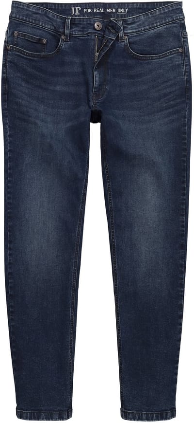 JP 1880 - Heren - jeans FLEXNAMIC® denim Straight Fit 5-pocket tot 72/36 - Donkerblauw denim - Maat 70