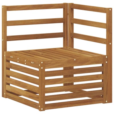 vidaXL - Buiten - bank - set - 6 - st - Naturel - Massief - Acacia - Hout