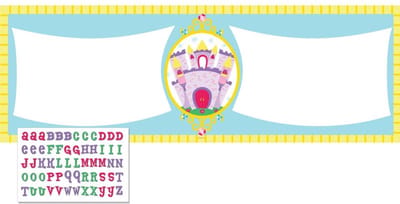 XL Feestbanner Sprookjesprinses