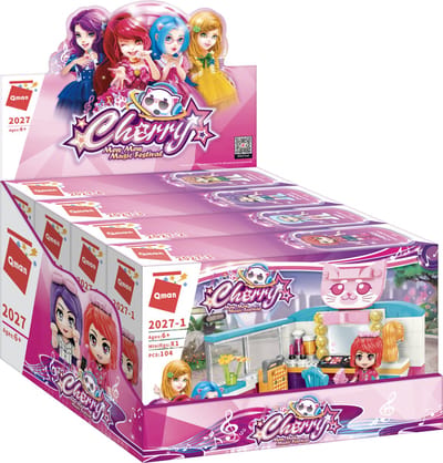 Qman 2027 - Cherry Serie - Mew Mew Music Festival - 4er Set