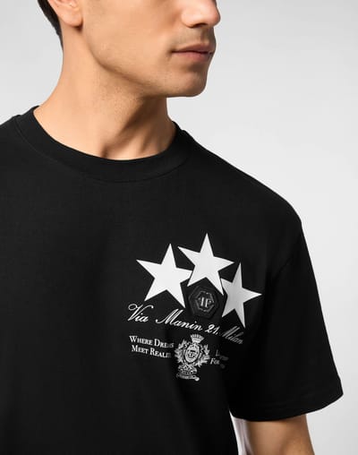 T-Shirt Ronde Hals Ss Stars