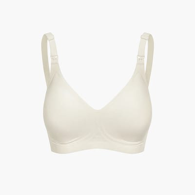 cfab - Comfortabele voedingsbeha zonder beugel - Wit, S