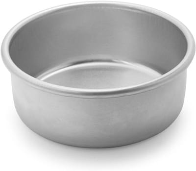 Ronde Bakvorm - Taartblik - Cakes Bakken - Gevormd Aluminium - 15 cm - Zilverkleurig