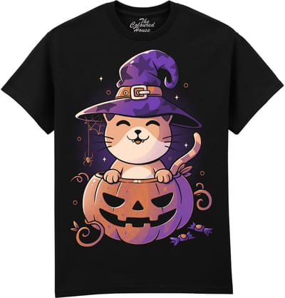 Spooky Kitten The Coloured House T-shirt L