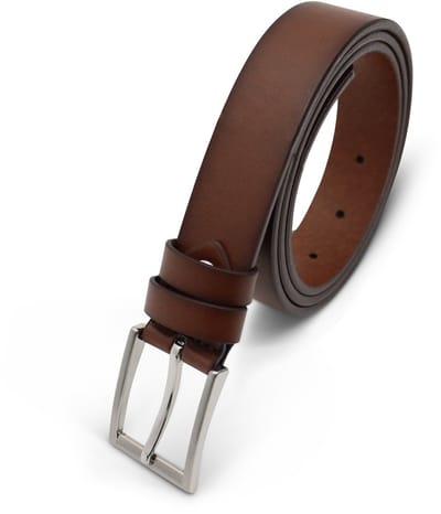 Safekeepers Broekriem - Glad 3 cm - 95 taille - Leer - Bruin