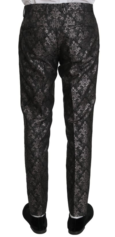 Dolce & Gabbana Zwarte Heren Muntportemonnee Met Rits 100% Leder Portemonnee