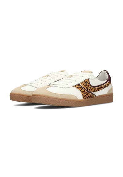 Haboob Charlotte Sneakers - Leer - Dames - Beige - Maat 40
