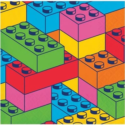 Servetten block bash (25x25cm, 16st)