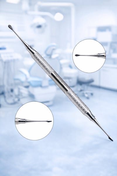 Belux Surgical Instruments / Buser Periost Elevator / Raspatorium – Dubbelzijdig – RVS – Chirurgisch Instrument