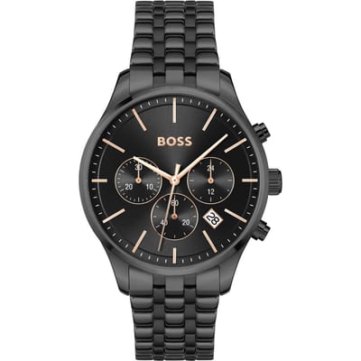 Hugo Boss - Heren Horloge Avery 1514256 - Zwart