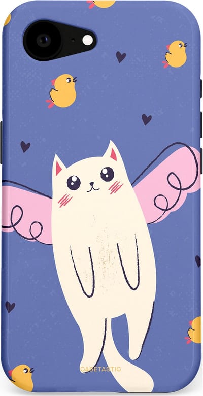 Casetastic Hoesje Geschikt voor Apple iPhone 16e Magsafe - Stijlvolle Beschermende Duo-layer Case - Kuikendief
