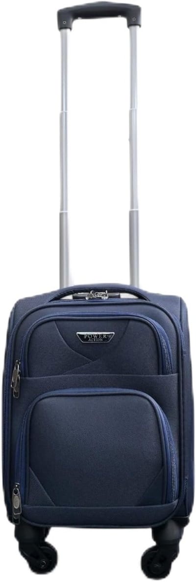 Reis koffer - Handbagage - Vakantie - Lichtgewicht nylon - 36x31x21 cm - Marineblauw