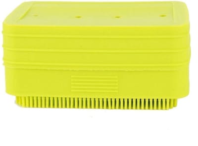 Dailygoods- Schoonmaakborstel Multifunctioneel - Zeepdispenser - Zeepbakje - Siliconen Houder - Duurzaam - Afvoergaten