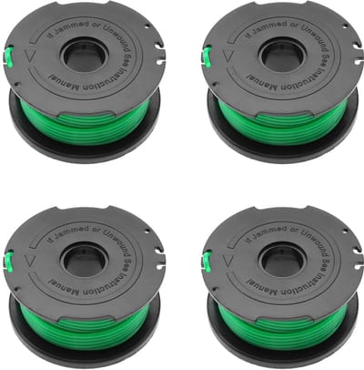 Allecto - Spoel Lijn - Vervangende Onderdelen - 5.9 m - 2mm Lijn Diameter - Geschikt voor Black & Decker - 4x Spoel Lijnen