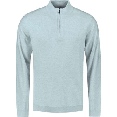 No Excess Pullover half zip melange ice