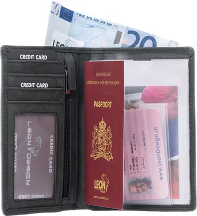 Paspoort Hoesje - Card Holder - Travel - Paspoorthouder - Travel Organizer - Reisportemonnee - Paspoorthoes - Travel Wallet - Paspoorthoezen - Reisdocumenten Organizer - Paspoort Tasje - Paspoort - Mapje - Paspoort Houder - Paspoort Cover - Cadeau